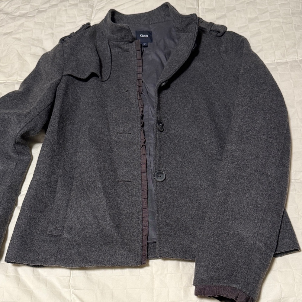 GAP Charcoal Wool Jacket